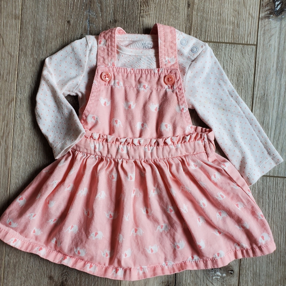 Baby Overall Dress Outfit